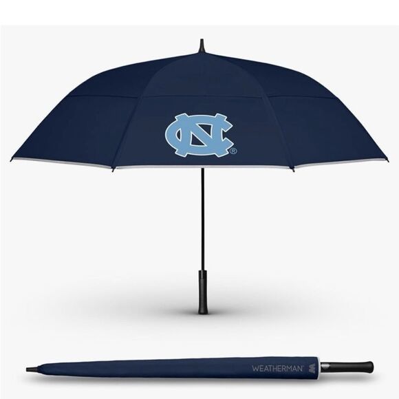 NORTH CAROLINA STATE GOLF UMBRELLA BY WEATHERMAN - Picture 1 of 3